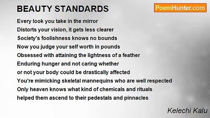 Kelechi Kalu - BEAUTY STANDARDS