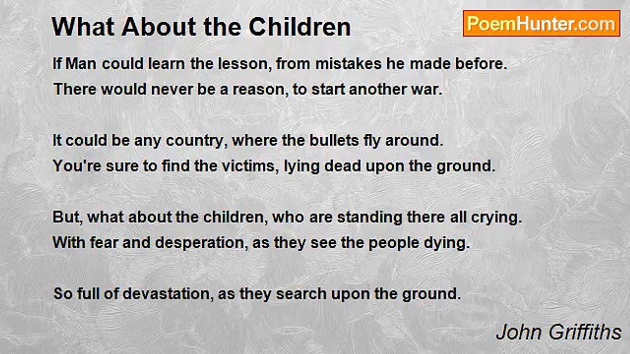 John Griffiths - What About the Children