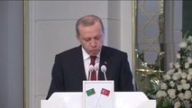 Erdoğan, Türkmen – Türk İş Forumu'na Katıldı