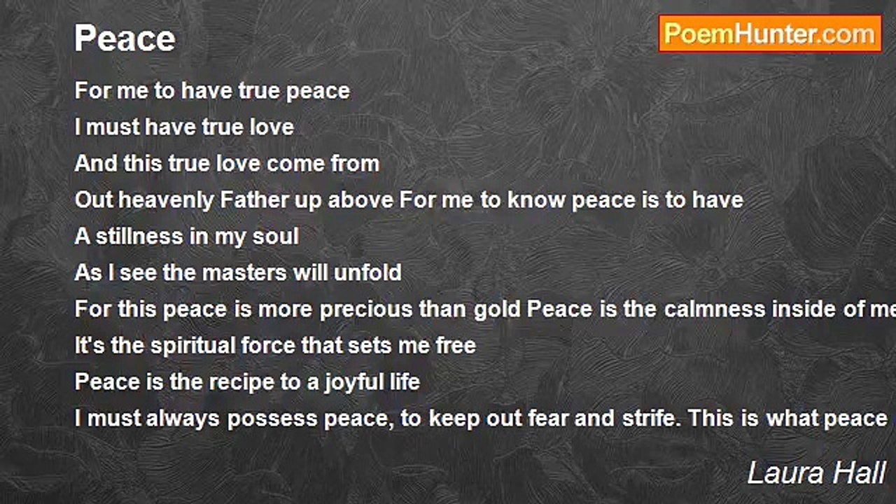 Laura Hall - Peace