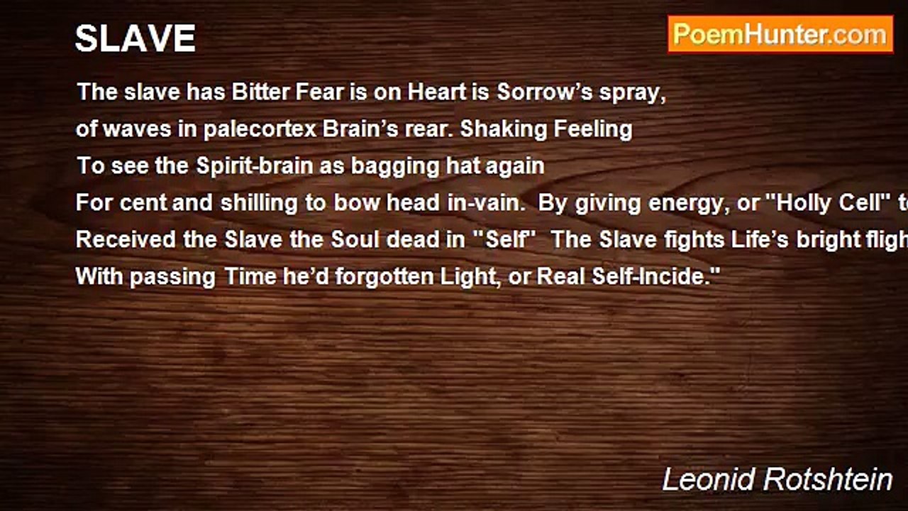 Leonid Rotshtein - SLAVE