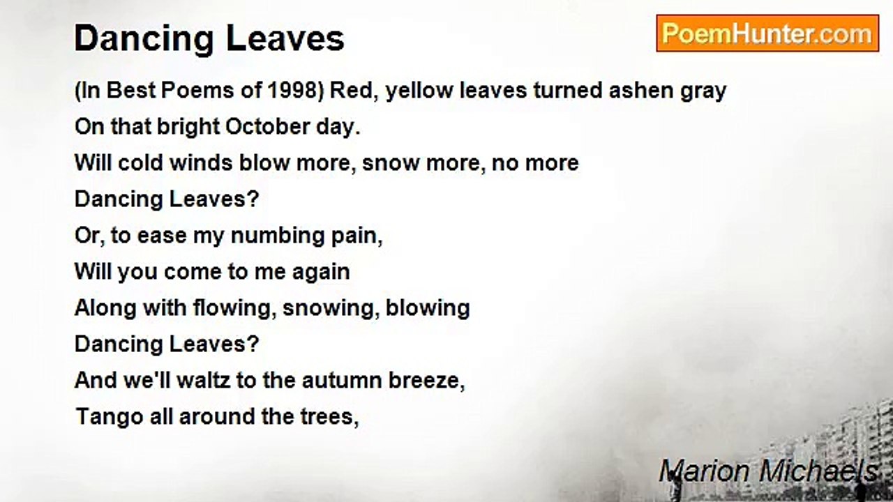 Marion Michaels - Dancing Leaves