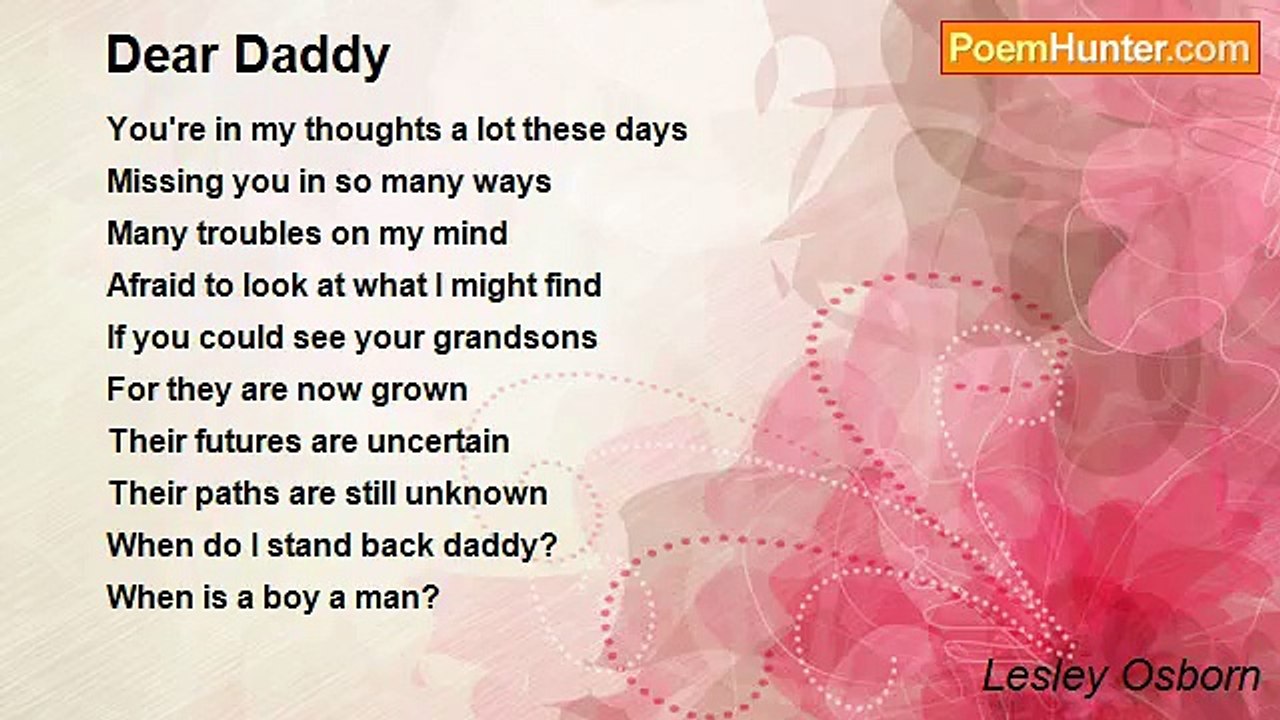 Lesley Osborn - Dear Daddy