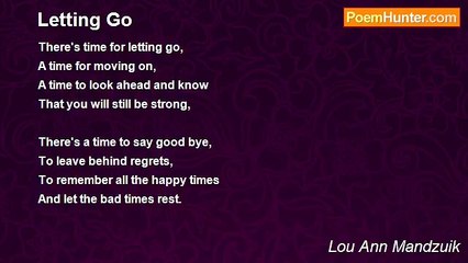 Lou Ann Mandzuik - Letting Go