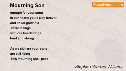 Stephen Warren Williams - Mourning Son