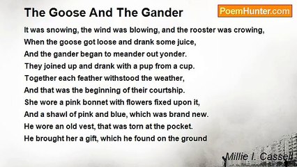 Millie I. Cassell - The Goose And The Gander