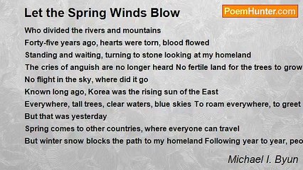 Michael I. Byun - Let the Spring Winds Blow