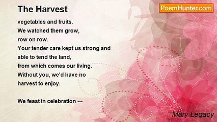 Mary Legacy - The Harvest