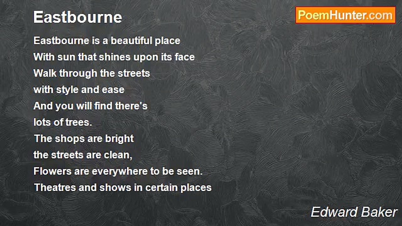 Edward Baker - Eastbourne