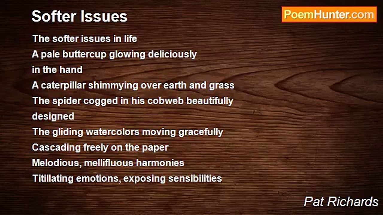 Pat Richards - Softer Issues
