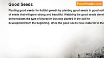 Rita Marks - Good Seeds