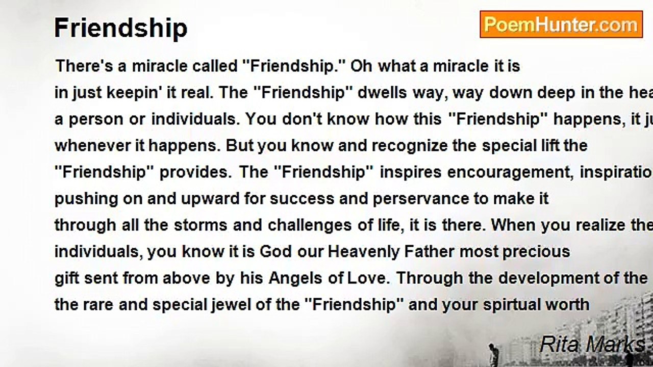 Rita Marks - Friendship