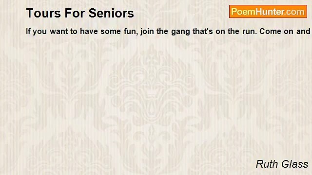 Ruth Glass - Tours For Seniors