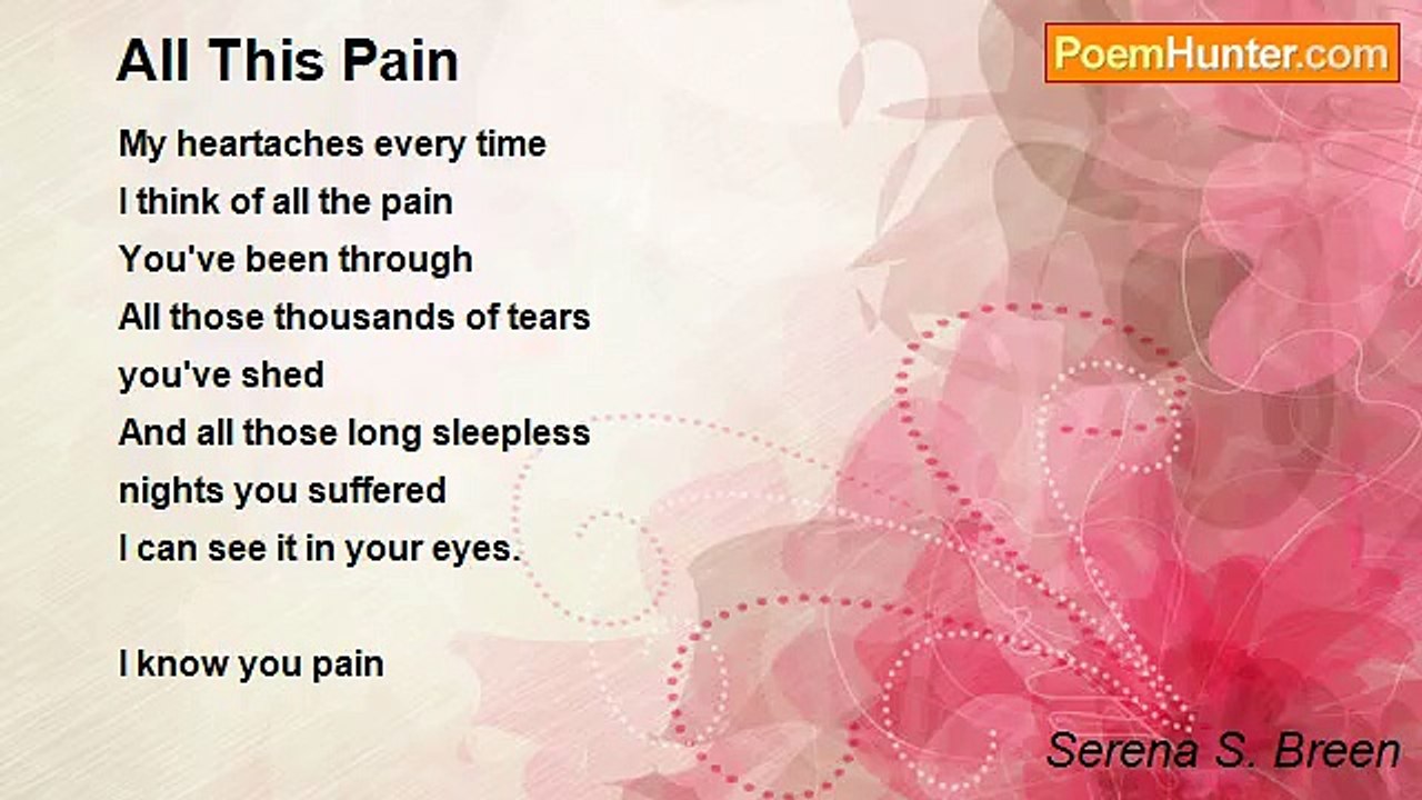 Serena S. Breen - All This Pain