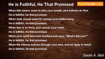 Sarah A. Bell - He is Faithful, He That Promised