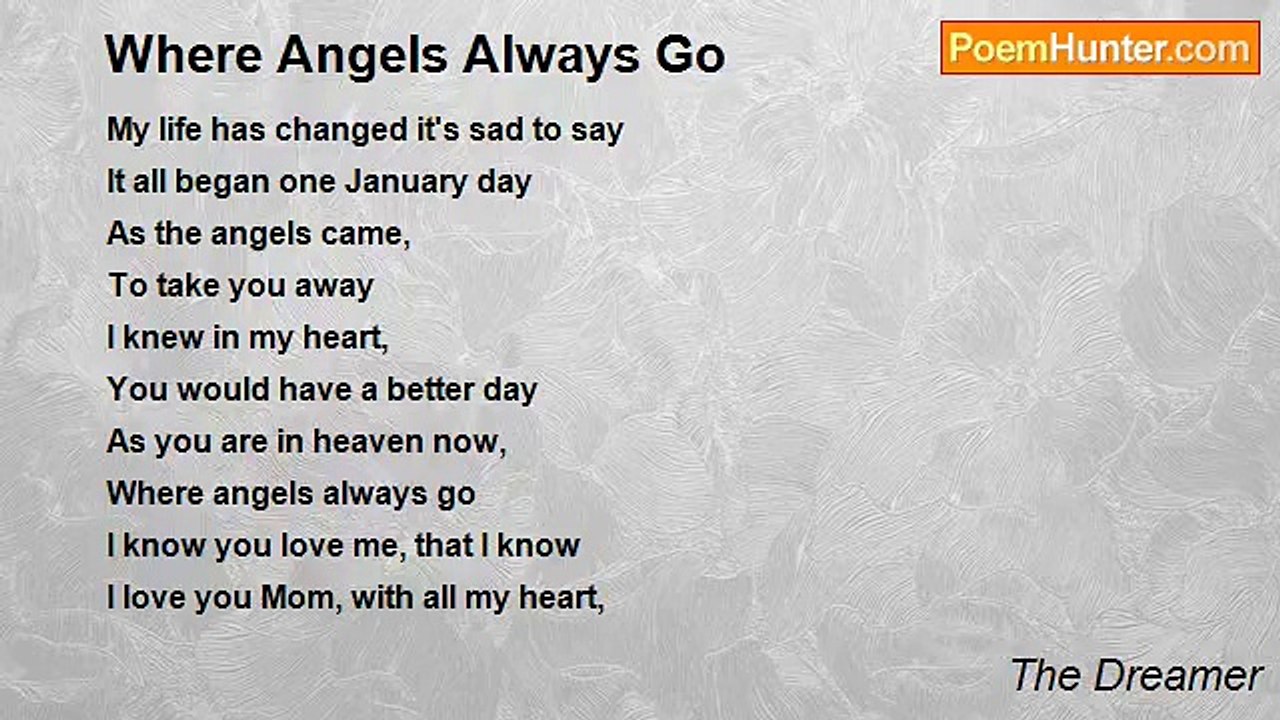 The Dreamer - Where Angels Always Go