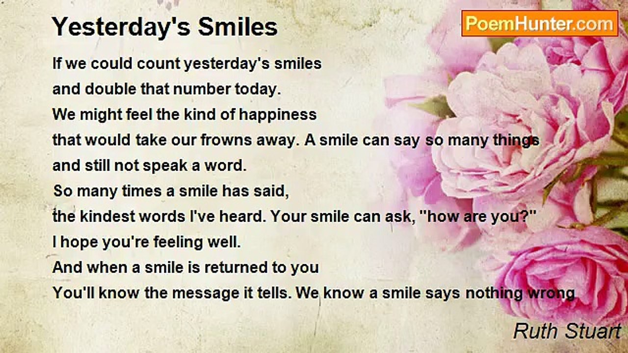 Ruth Stuart - Yesterday's Smiles