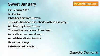 Saundra Diamante - Sweet January