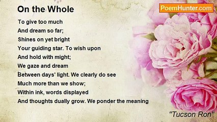 "Tucson Ron" - On the Whole