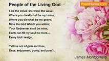James Montgomery - People of the Living God