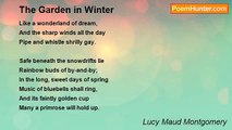 Lucy Maud Montgomery - The Garden in Winter