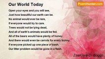 ZsaKiara D. Boggs - Our World Today
