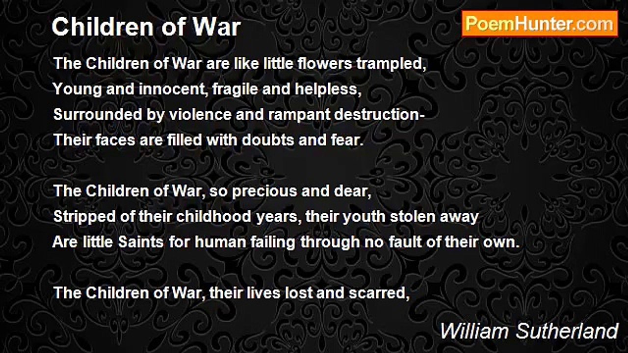 William Sutherland - Children of War