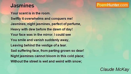 Claude McKay - Jasmines