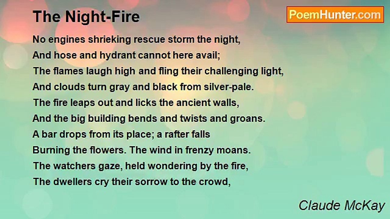 Claude McKay - The Night-Fire