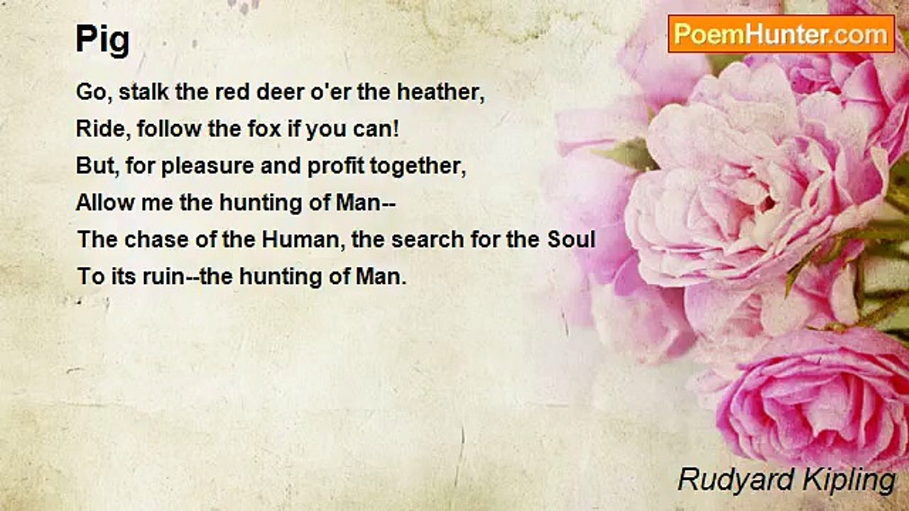 Rudyard Kipling - Pig