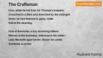 Rudyard Kipling - The Craftsman