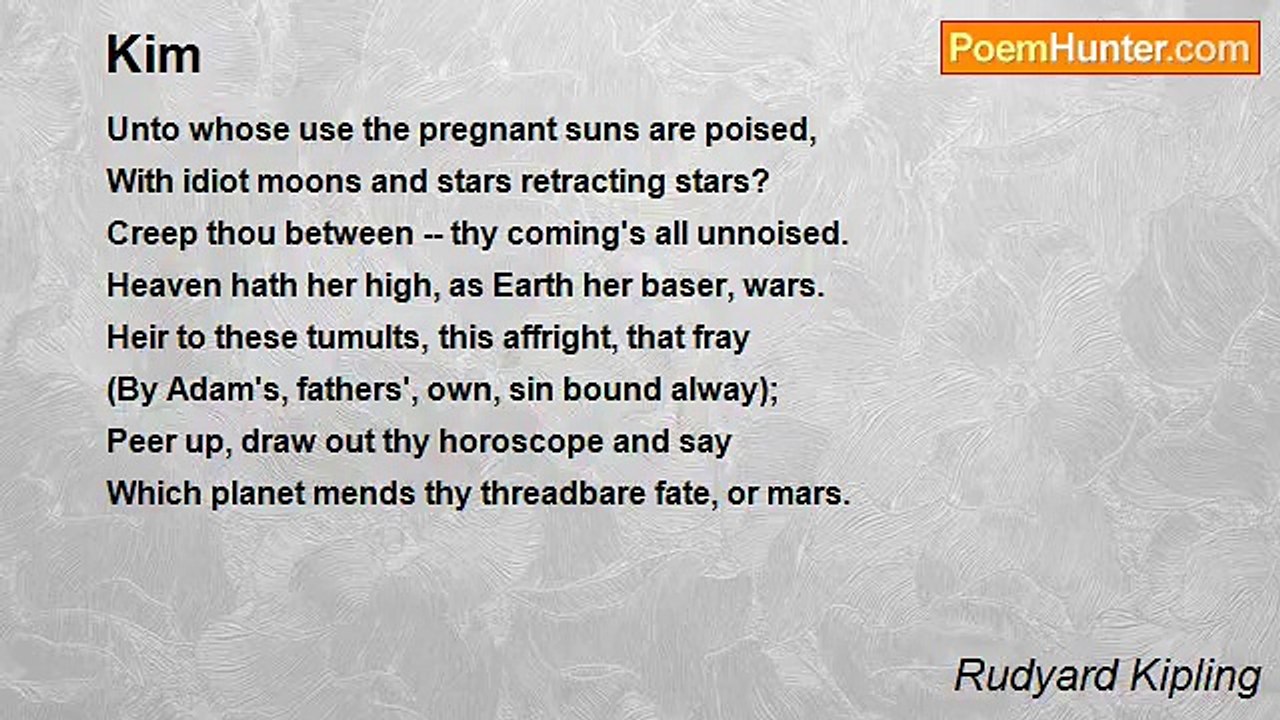 Rudyard Kipling - Kim