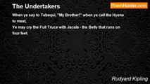 Rudyard Kipling - The Undertakers