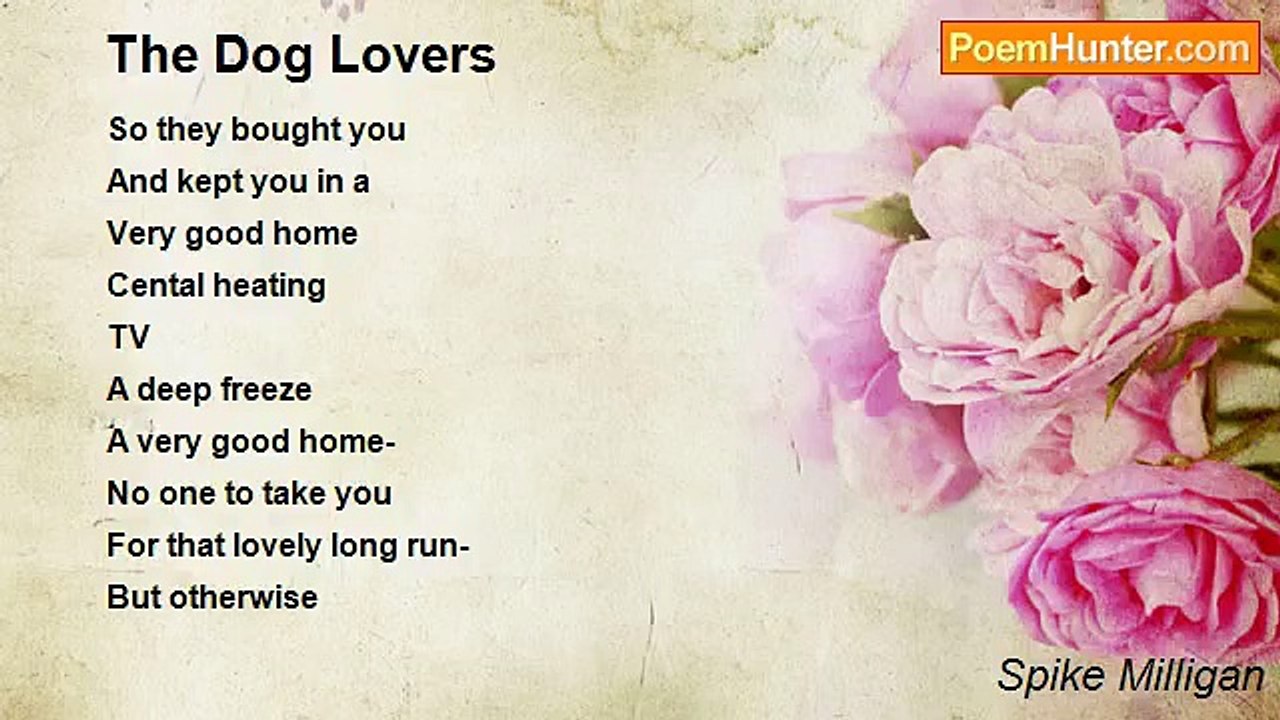 Spike Milligan - The Dog Lovers