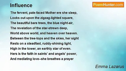 Emma Lazarus - Influence