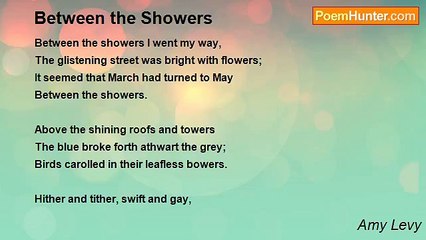 Amy Levy - Between the Showers