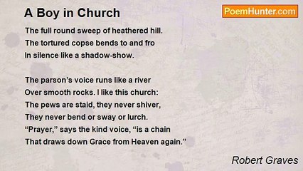 Robert Graves - A Boy in Church