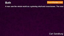 Carl Sandburg - Bath