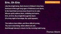 Thomas Moore - Erin, Oh Erin