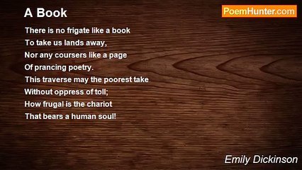 Emily Dickinson - A Book