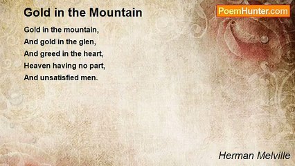 Herman Melville - Gold in the Mountain