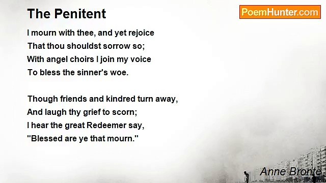 Anne Brontë - The Penitent