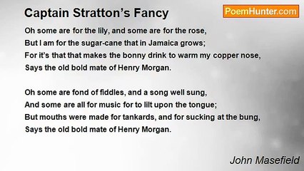 John Masefield - Captain Stratton’s Fancy