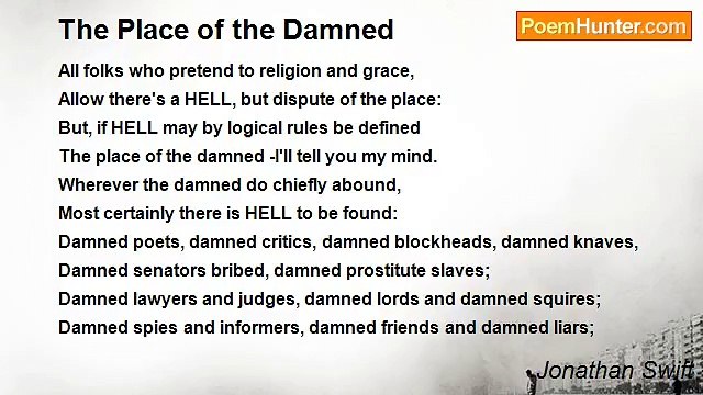 Jonathan Swift - The Place of the Damned