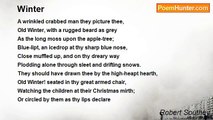 Robert Southey - Winter