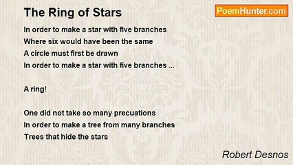 Robert Desnos - The Ring of Stars