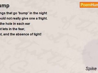 Spike Milligan - Bump