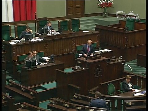 Poseł Artur Dębski - Wystąpienie z dnia 06 listopada 2014 roku.