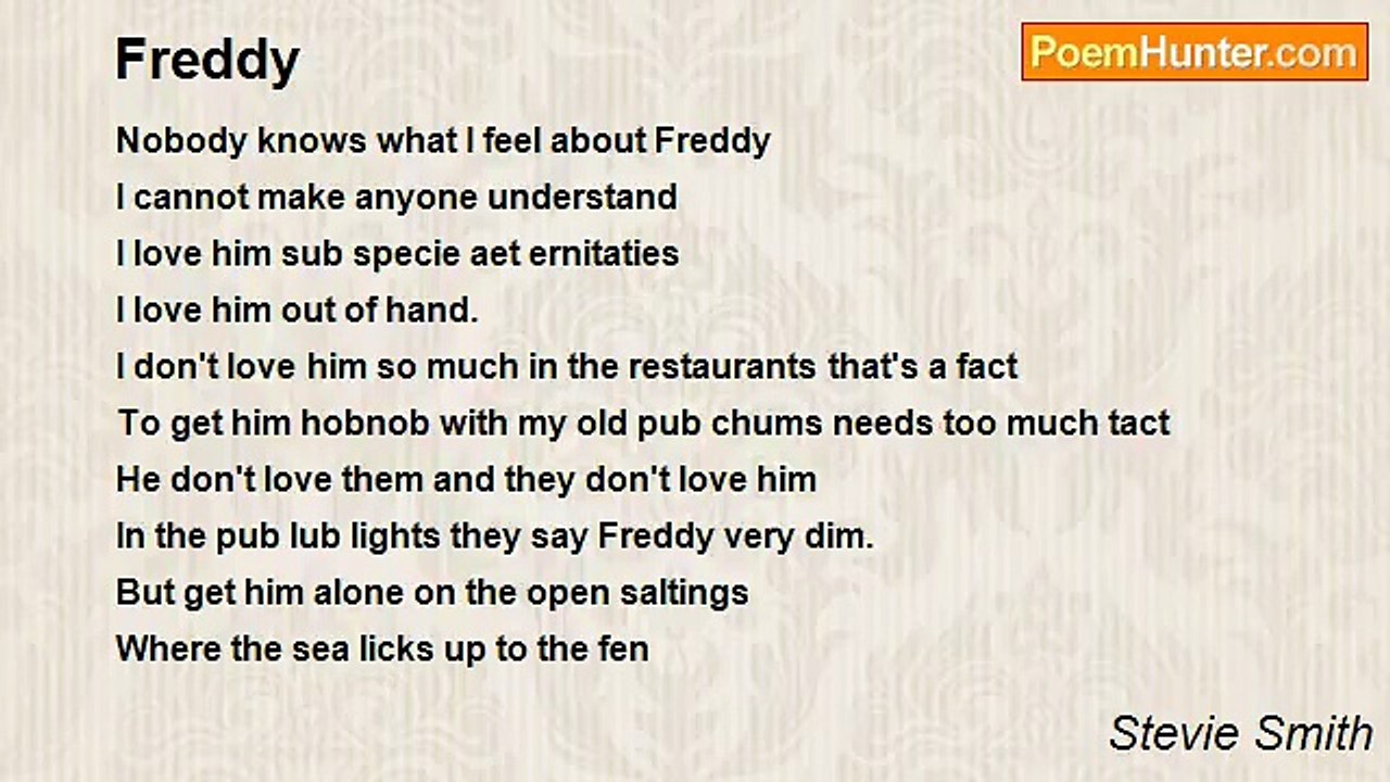 Stevie Smith - Freddy