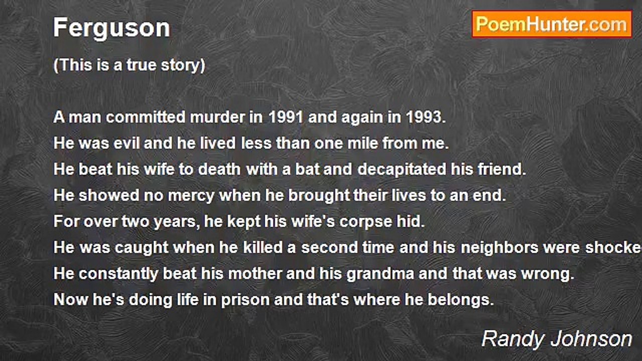 Randy Johnson - Ferguson